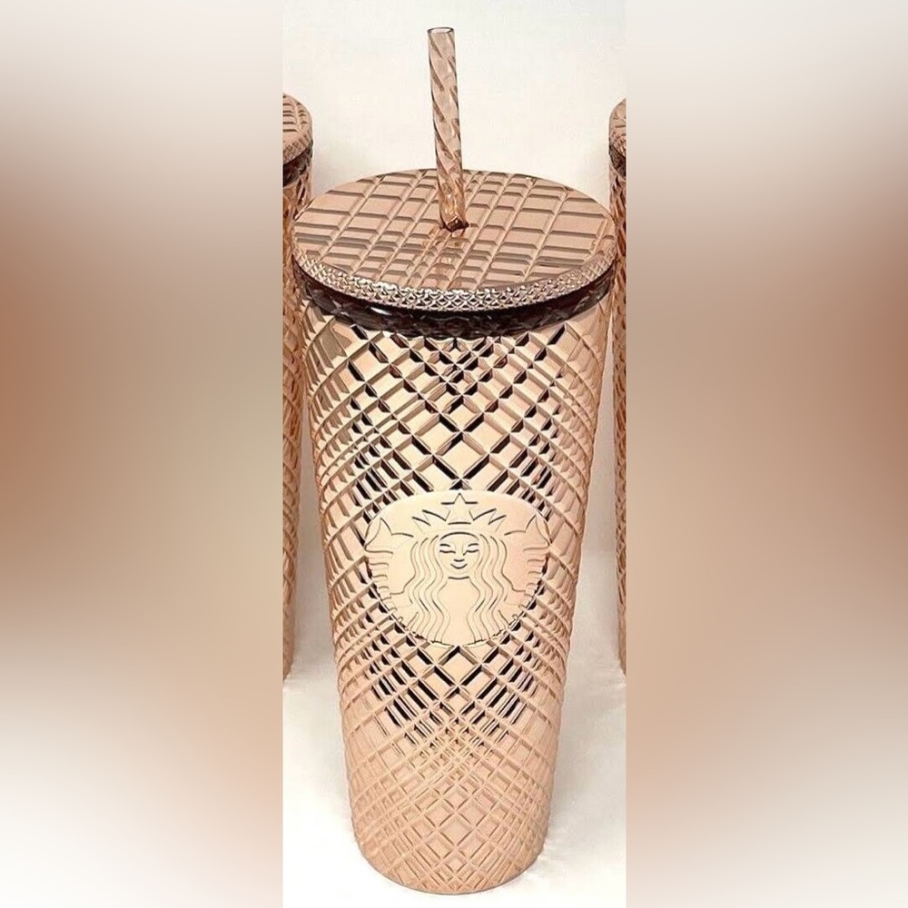 Rose Gold Starbucks Tumbler